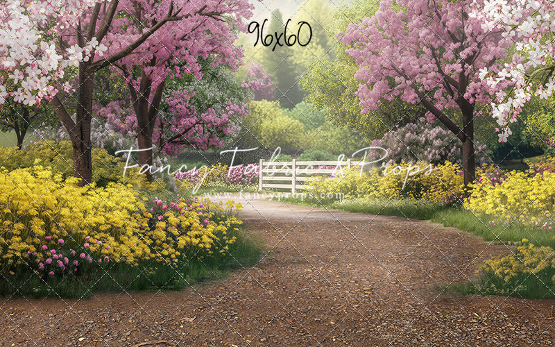 Flowering Spring Path - With Sweep Option