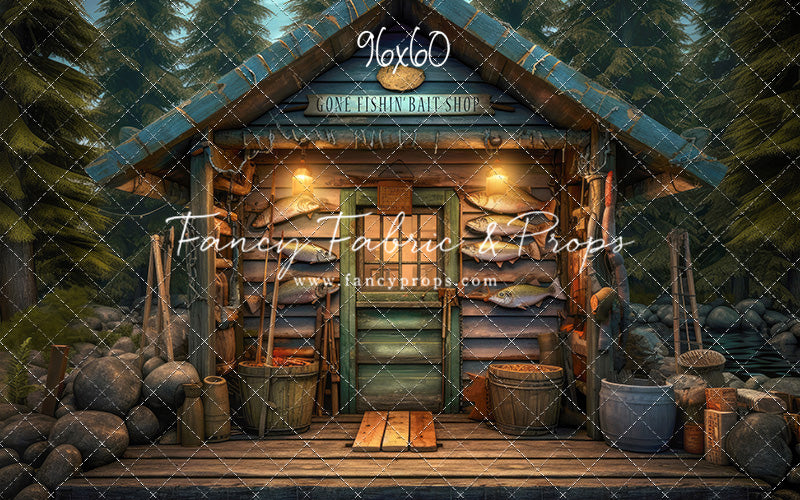 Gone Fishin Bait Shop- Water Version - With Sweep Option