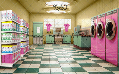 Laundry Day - Yellow - With Sweep Option