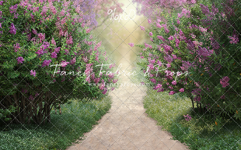 Lilac Garden Path - With Sweep Option