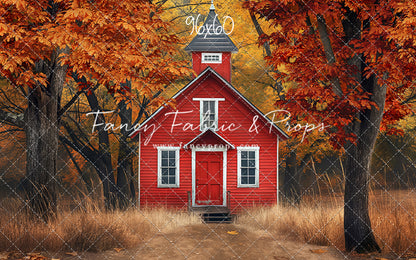 Little Red Schoolhouse - With Sweep Option