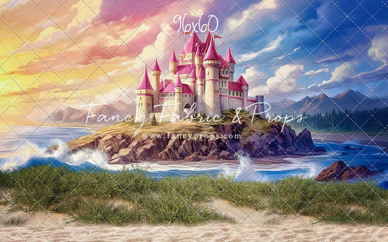 Ocean Side Fortress -Magenta Top- With Sweep Option