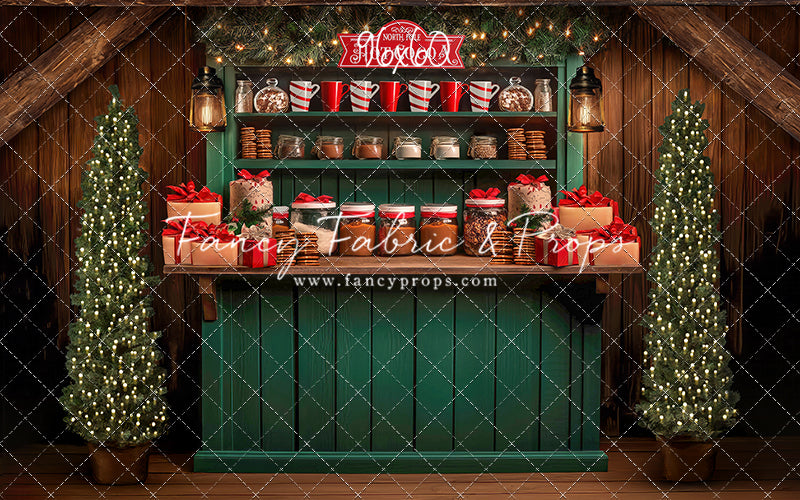 Santa's Cocoa Corner - with Sweep Option