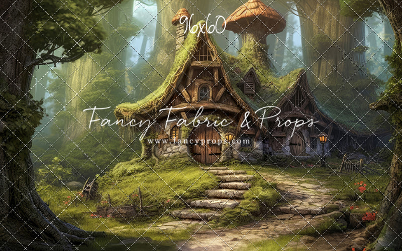 Seven Dwarfs' Cottage- With Sweep Option