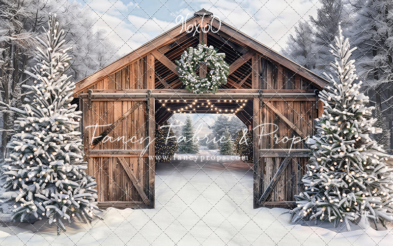 Snowy Mountain Tree Farm - with Sweep Option