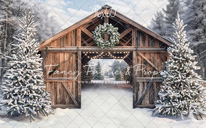 Snowy Mountain Tree Farm - with Sweep Option