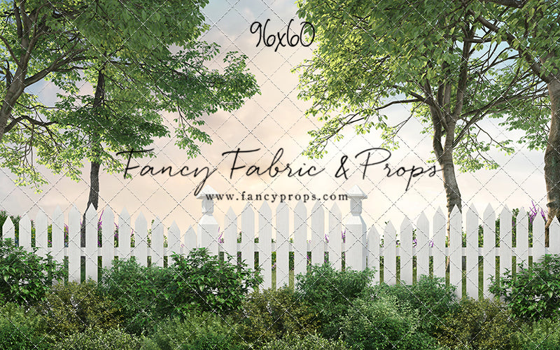 Spring Sunrise Garden Gate