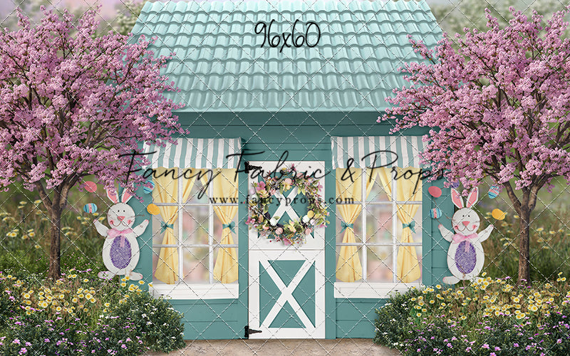 Spring in Bloom Bunny House
