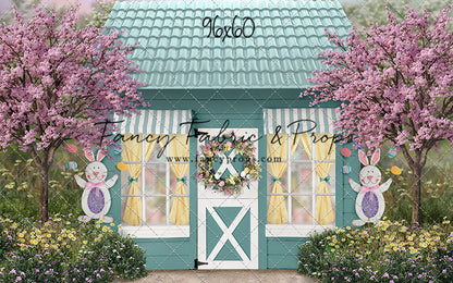 Spring in Bloom Bunny House