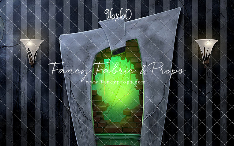 Strange & Unusual Fireplace - With Sweep Option