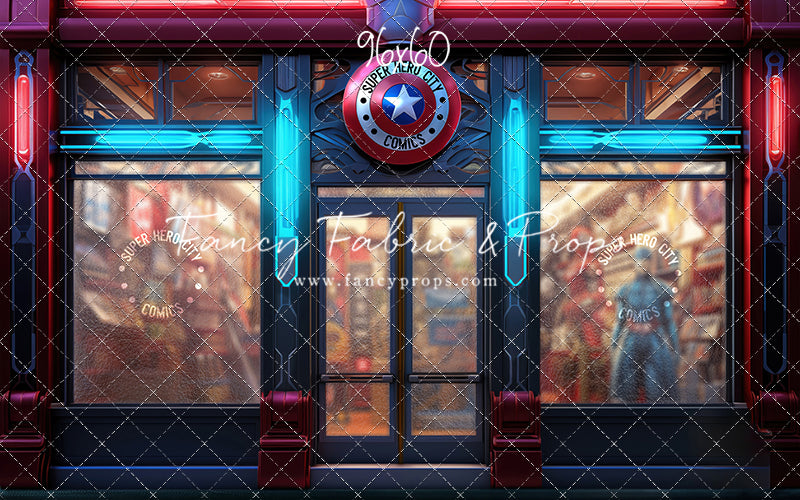 Super Hero City Comics - With Sweep Option