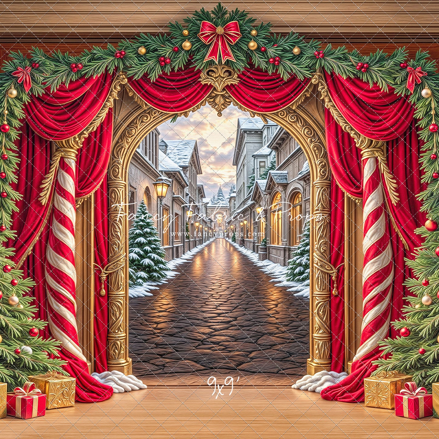 Enchanted Village Entry - with Sweep Option