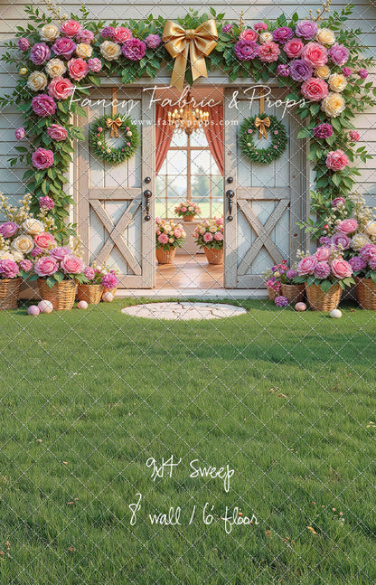 Blooming Bunny Barn - With Sweep Option