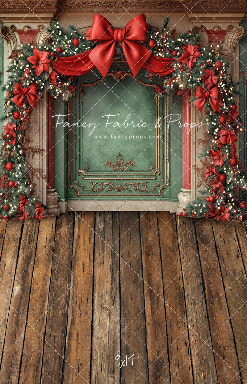 Elegant Christmas Wall - with Sweep Option