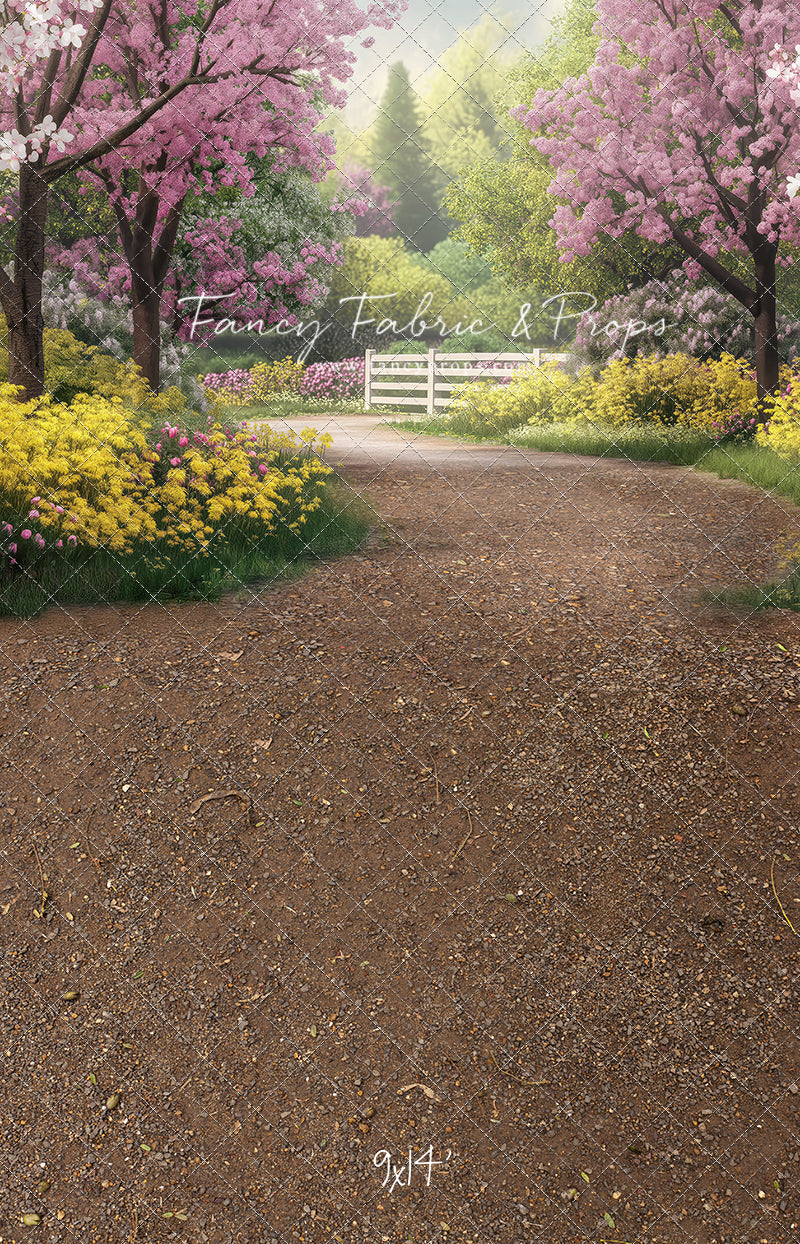 Flowering Spring Path - With Sweep Option