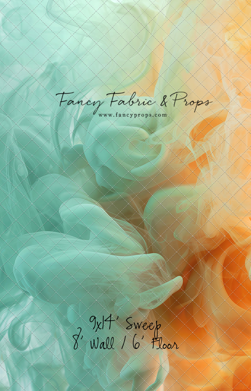 RTS Glitter & Smoke - 9x14' Sweep - Value Luxe Fabric - Banding/Dirt - 60% Off