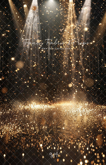 Gold & Black Stage - Sweep Sizes Only