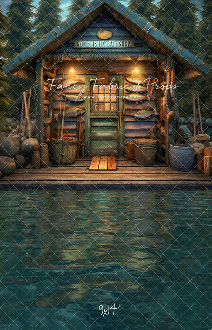 Gone Fishin Bait Shop- Water Version - With Sweep Option