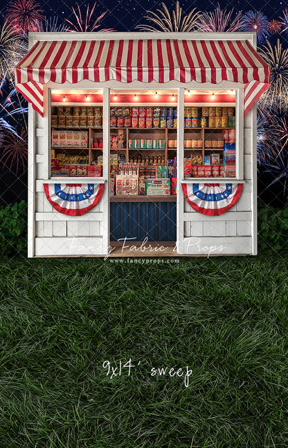Old Glory Fireworks Shop - With Sweep Option