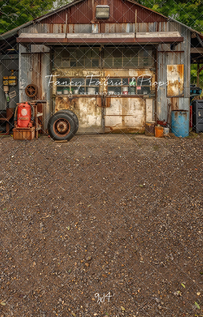 Old Rustic Garage - With Sweep Option