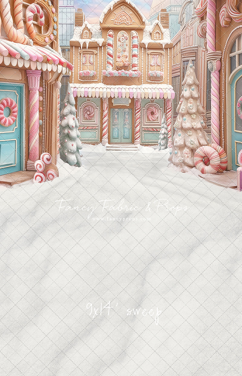 Pastel Gingerbread Street - With Sweep Option