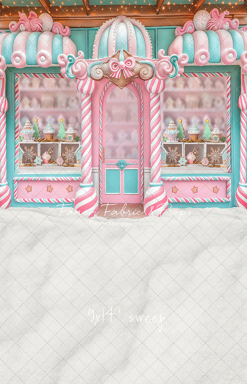 Pastel Gingerbread Store - With Sweep Option
