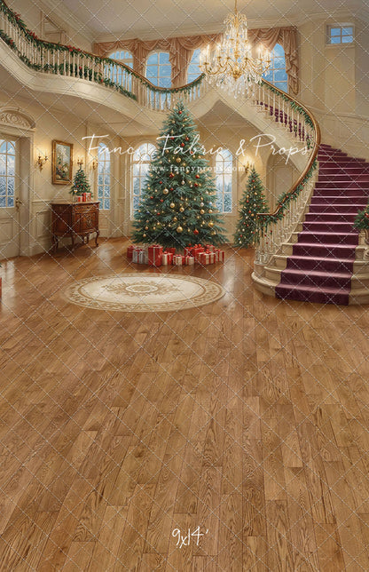 Regal Christmas Staircase - with Sweep Option
