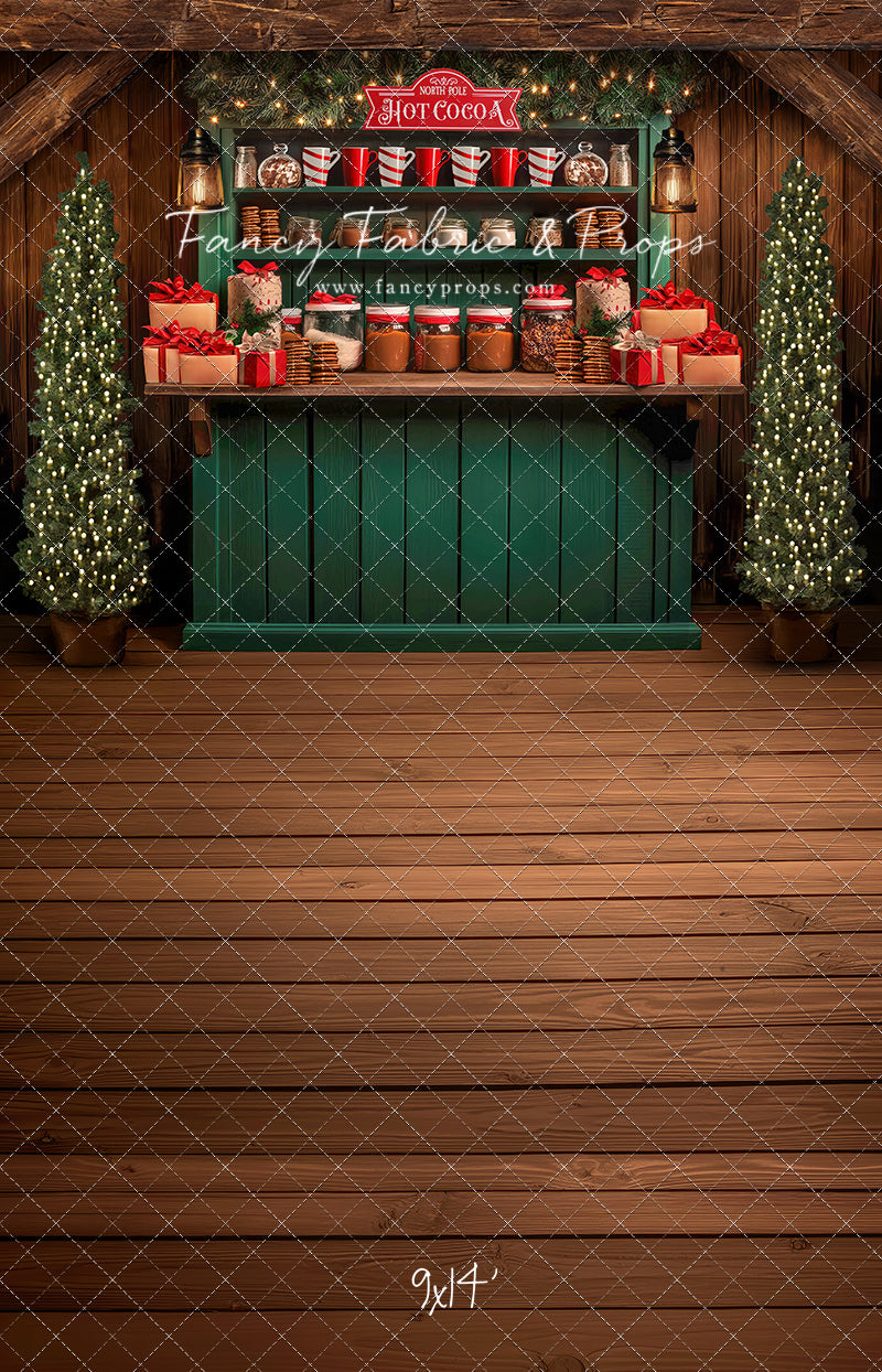 Santa's Cocoa Corner - with Sweep Option