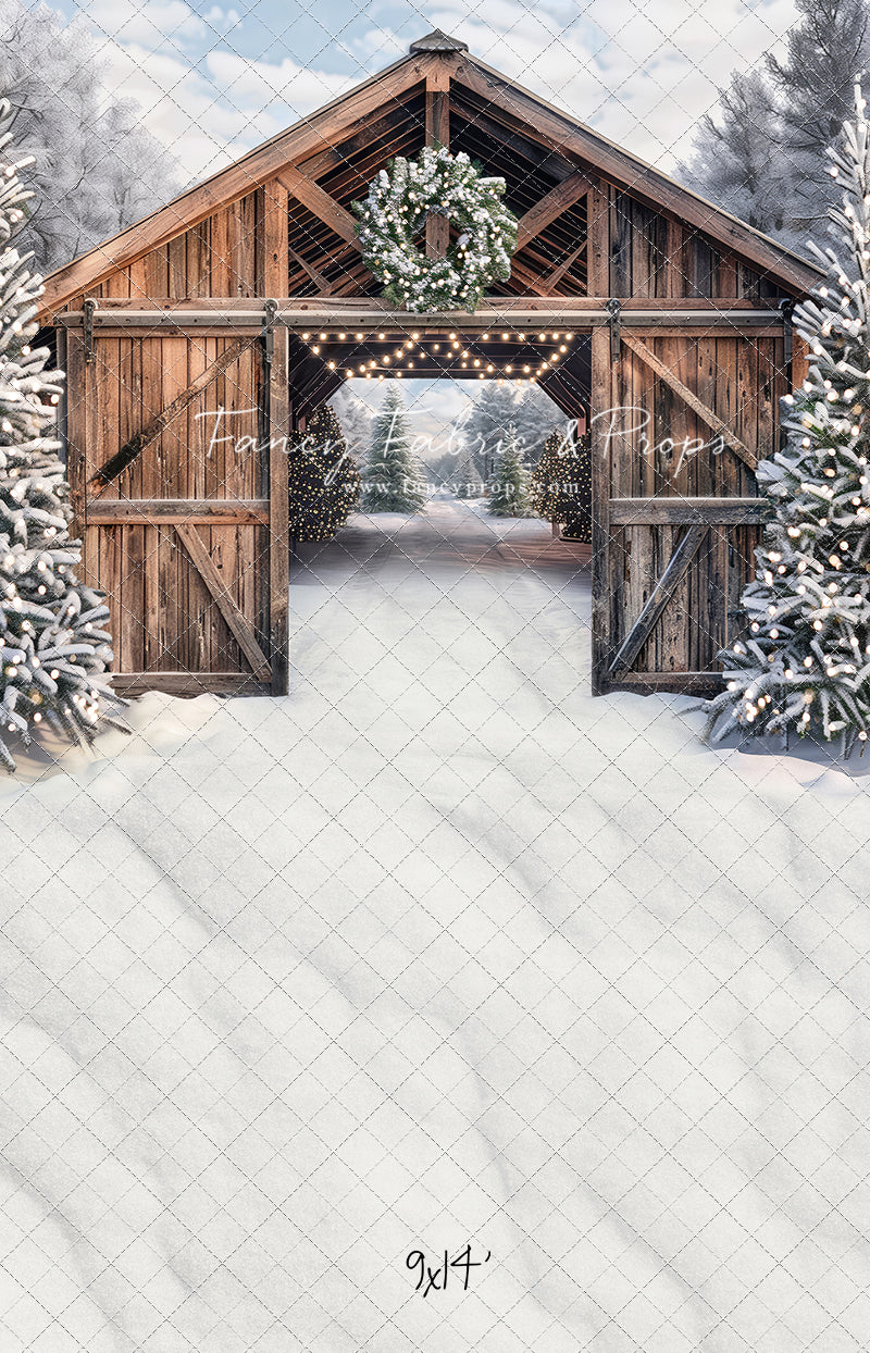 Snowy Mountain Tree Farm - with Sweep Option