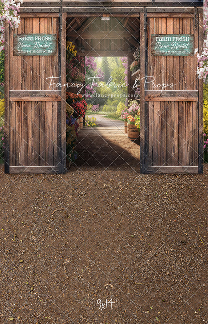 Farm Fresh Flower Barn - With Sweep Option
