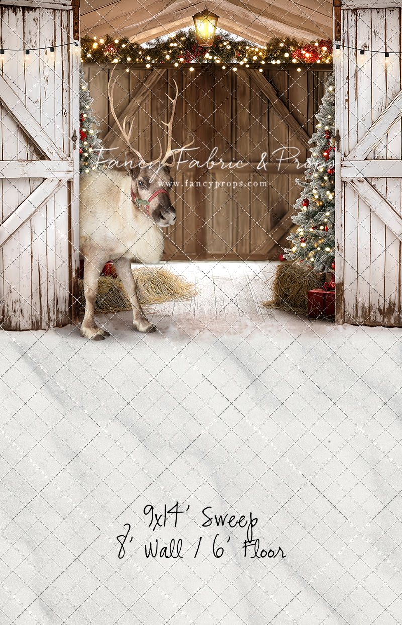 St Nick's Stable - WITH Reindeer - With Sweep Option