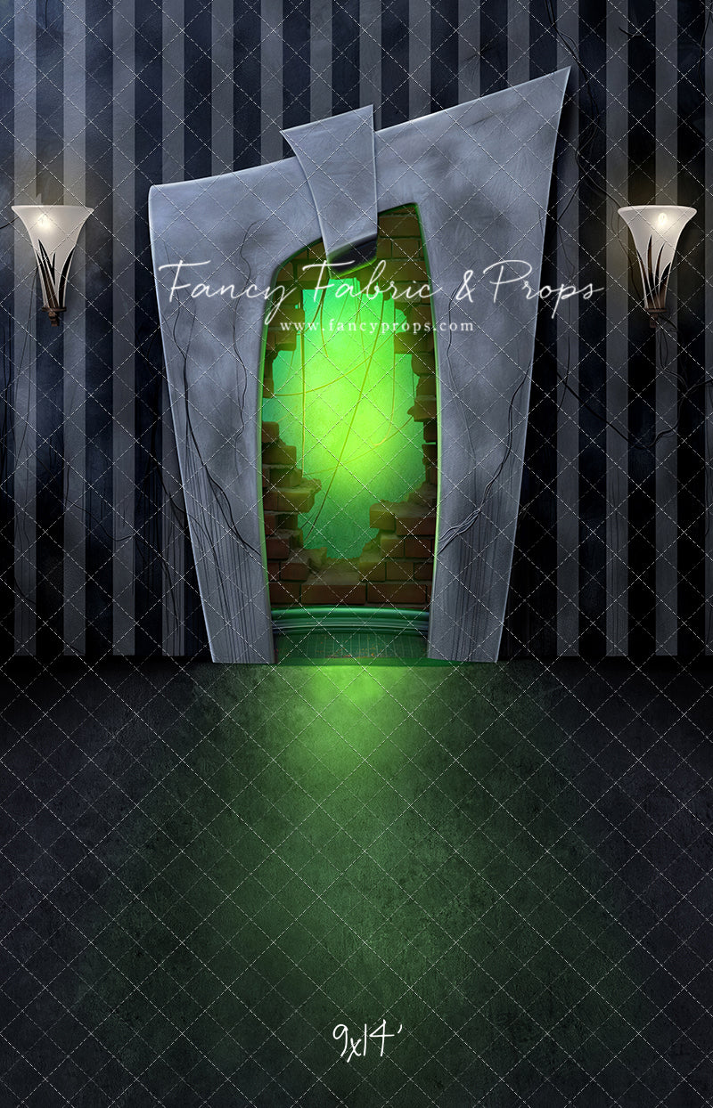 Strange & Unusual Fireplace - With Sweep Option