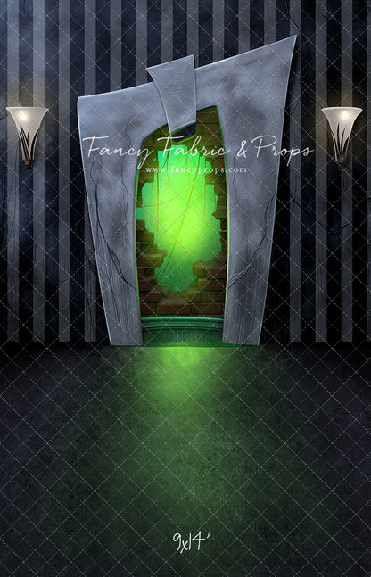 Strange & Unusual Fireplace - With Sweep Option