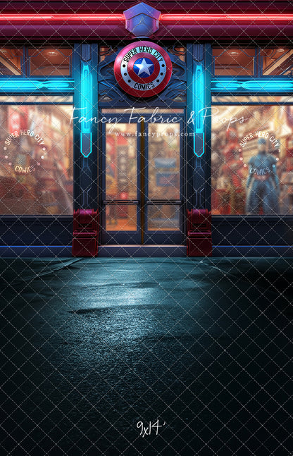 Super Hero City Comics - With Sweep Option