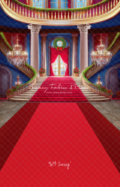 Belle's Royal Staircase - Red Carpet - With Sweep Option