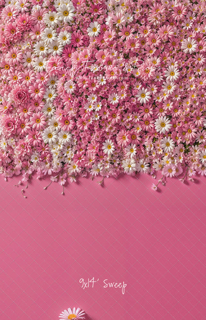 Blush Blossom Wall - With Sweep Option
