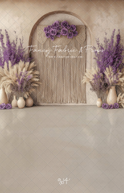 Bohemian Lavender Rose - With Sweep Option