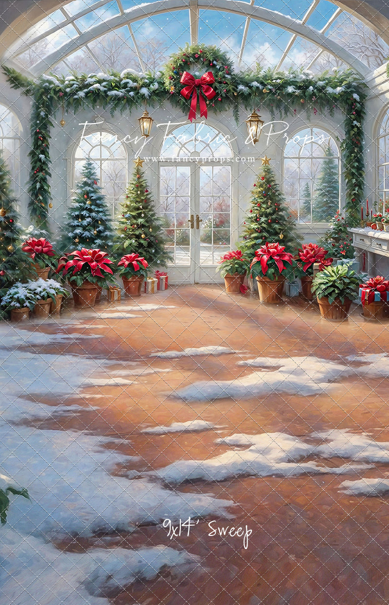 Enchanted Winter Conservatory - With Sweep Option