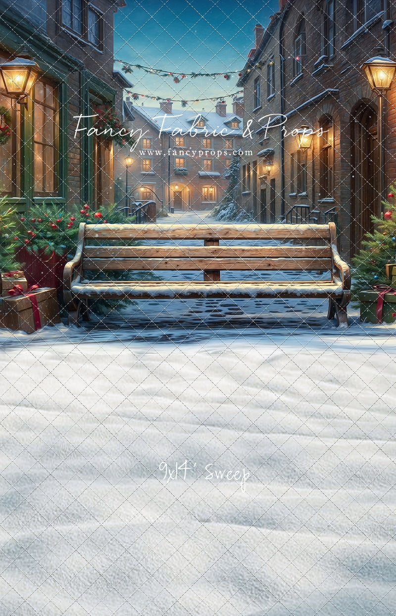 Festive Holiday Avenue - with Sweep Option