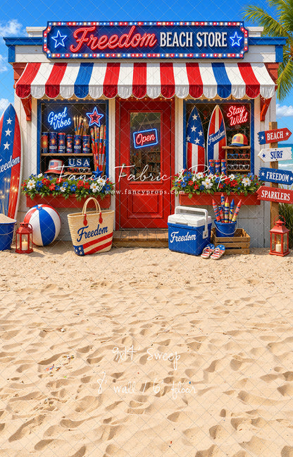 Freedom Beach Shoppe - With Sweep Option