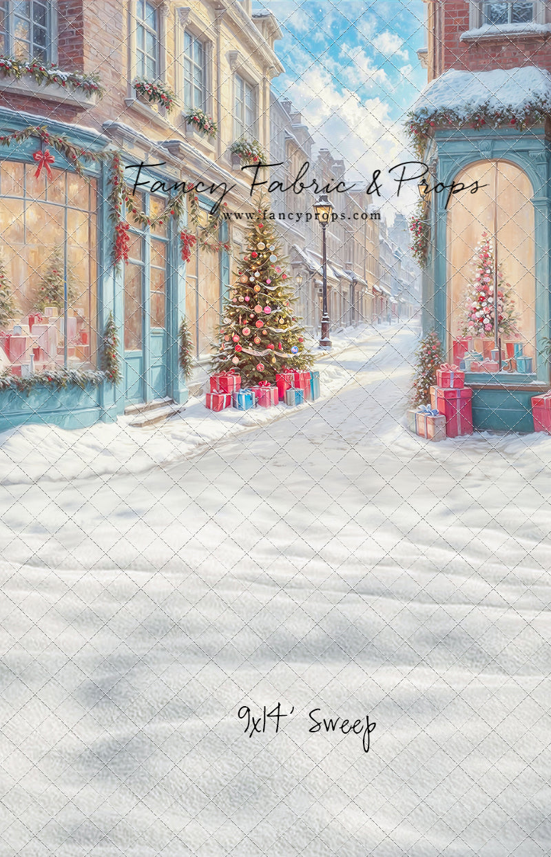 Frosty Shopping Boulevard - With Sweep Option