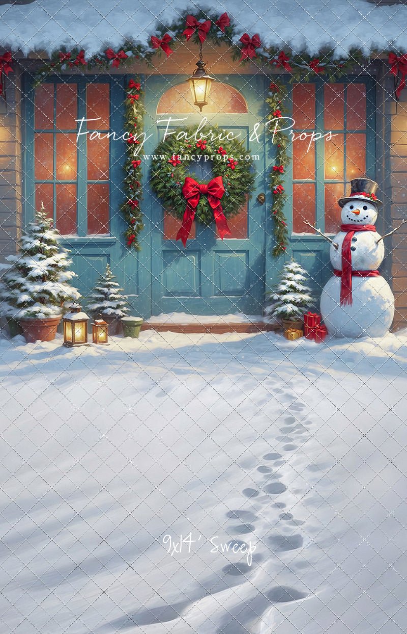 Frosty's Holiday Greeting - with Sweep Option