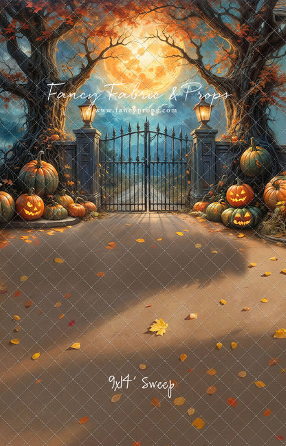 Halloween Lantern Lane - With Sweep Option