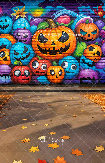 Jack-o-Lantern Graffiti Jam - With Sweep Option