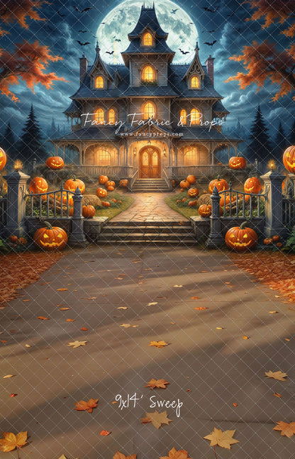 Moonlit Jack-O-Lantern Estate - With Sweep Option