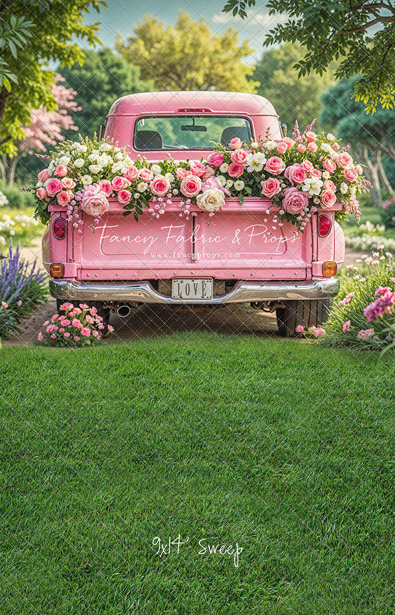 Rosy Little Sweetheart Truck - With Sweep Option