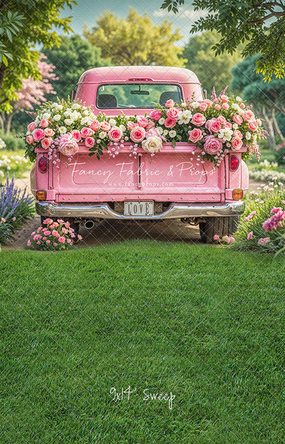 Rosy Little Sweetheart Truck - With Sweep Option