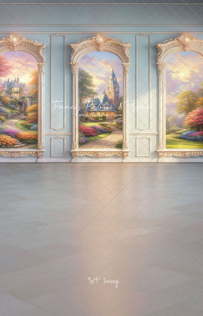 Royal Victorian Wainscoting Wall - With Sweep Option