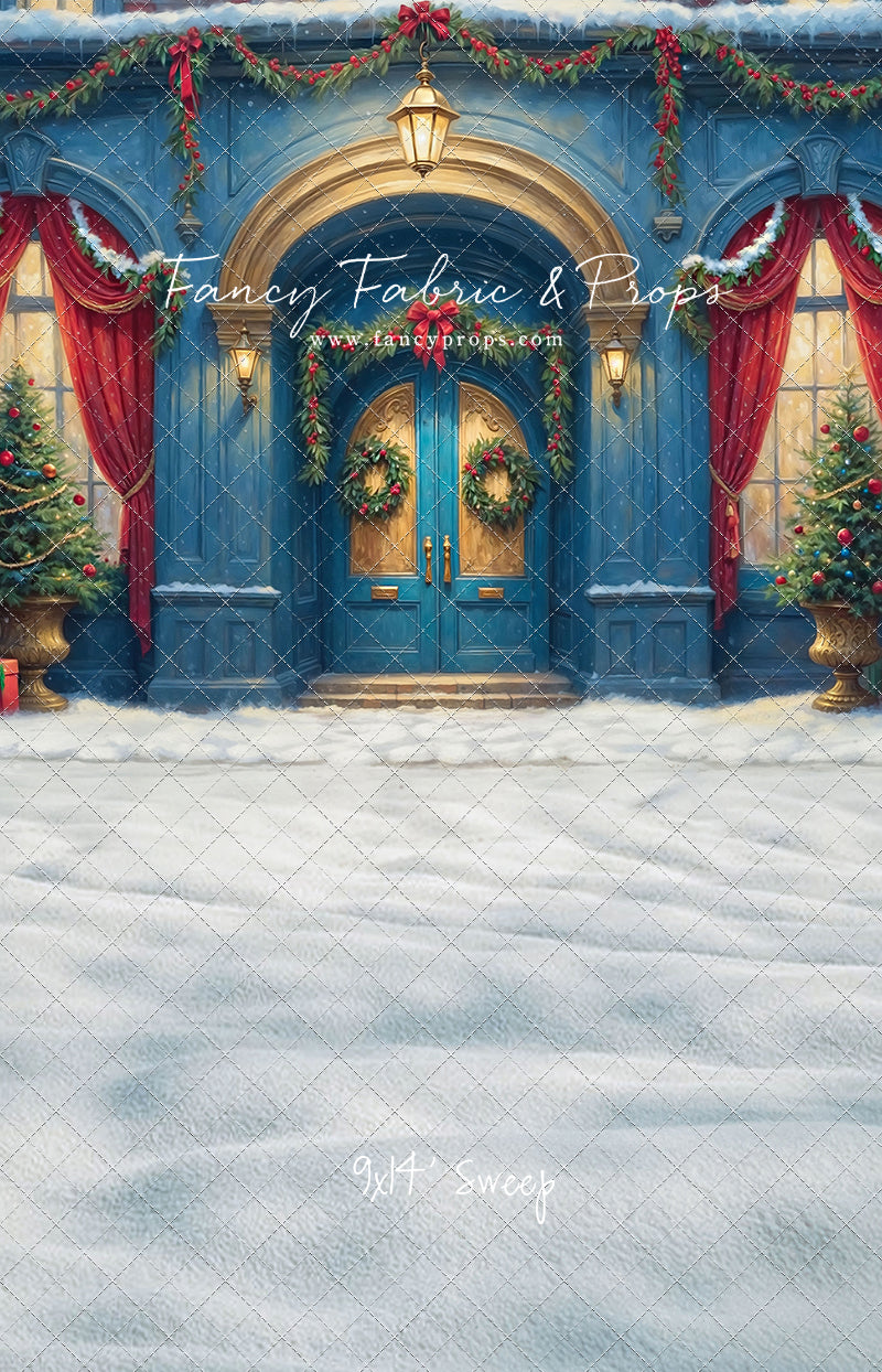 Sapphire Holiday Elegance - With Sweep Option