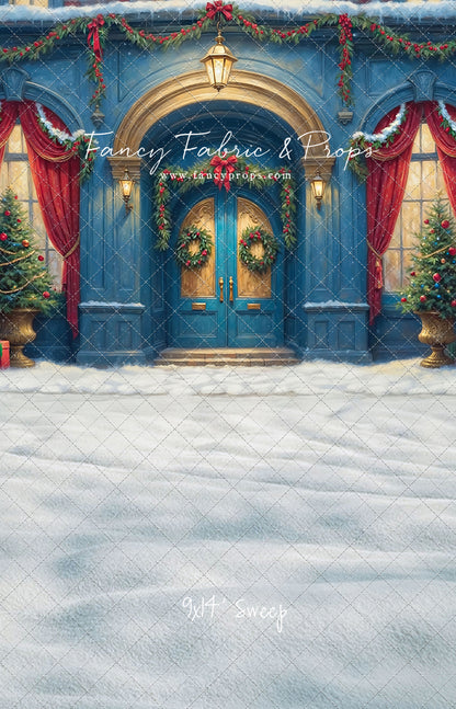 Sapphire Holiday Elegance - With Sweep Option